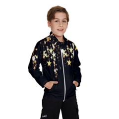 Christmas Star Advent Background Wind Breaker (kids) by Nexatart