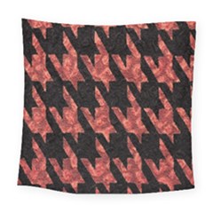 Dogstooth Pattern Closeup Square Tapestry (large) by Nexatart