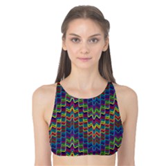 Decorative Ornamental Abstract Tank Bikini Top