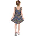 Decorative Ornamental Abstract Kids  Sleeveless Dress View2