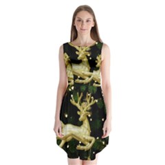 December Christmas Cologne Sleeveless Chiffon Dress   by Nexatart