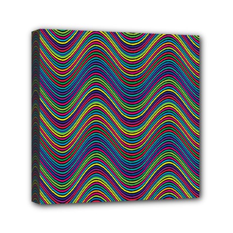 Decorative Ornamental Abstract Mini Canvas 6  X 6 