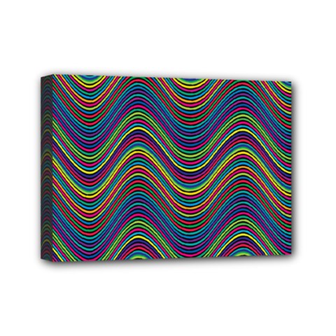 Decorative Ornamental Abstract Mini Canvas 7  X 5 