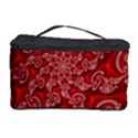 Fractal Art Elegant Red Cosmetic Storage Case View1