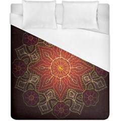 Floral Kaleidoscope Duvet Cover (california King Size)