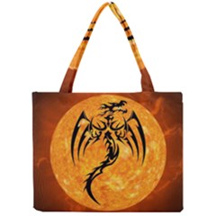 Dragon Fire Monster Creature Mini Tote Bag