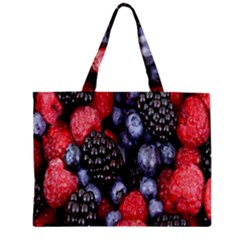 Forest Fruit Zipper Mini Tote Bag