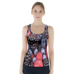 Forest Fruit Racer Back Sports Top by Nexatart