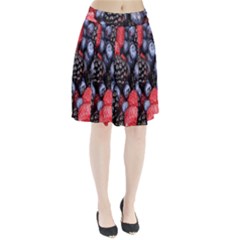 Forest Fruit Pleated Skirt by Nexatart