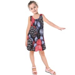 Forest Fruit Kids  Sleeveless Dress