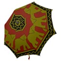 Elephant Pattern Hook Handle Umbrellas (Medium) View2