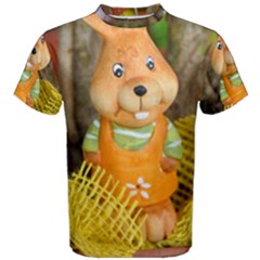 Easter Hare Easter Bunny Men s Cotton Tee