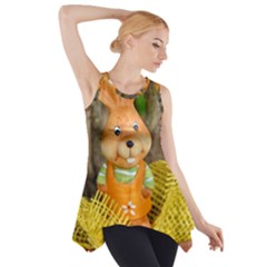 Easter Hare Easter Bunny Side Drop Tank Tunic