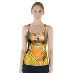 Easter Hare Easter Bunny Racer Back Sports Top by Nexatart