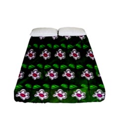 Floral Pattern Fitted Sheet (full/ Double Size)