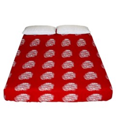 Happy Chinese New Year Pattern Fitted Sheet (california King Size)