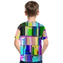 Glitch Art Abstract Kids  Cotton Tee View2