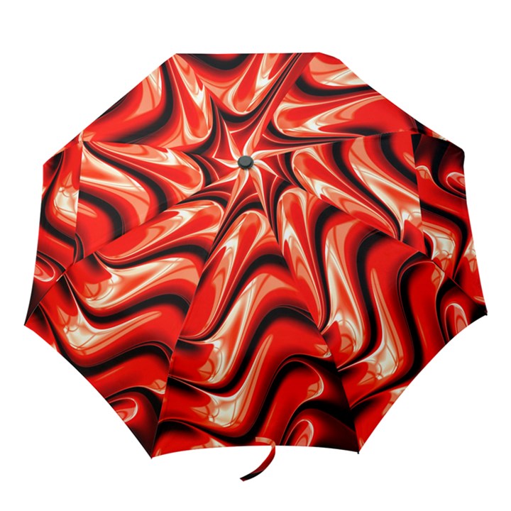 Fractal Mathematics Abstract Folding Umbrellas