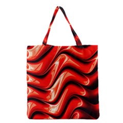 Fractal Mathematics Abstract Grocery Tote Bag