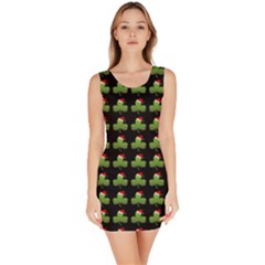 Irish Christmas Xmas Sleeveless Bodycon Dress