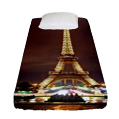 Paris Eiffel Tower Fitted Sheet (single Size)