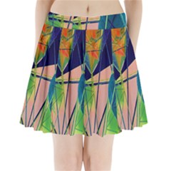 New Form Technology Pleated Mini Skirt