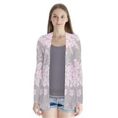 Drape Collar Cardigan