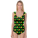 Yellow green shapes                                                Princess Tank Leotard View1