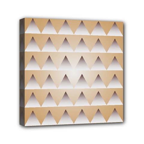 Pattern Retro Background Texture Mini Canvas 6  X 6 