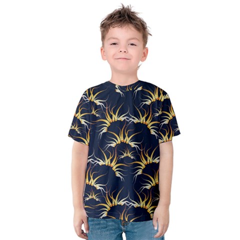 Pearly Pattern Kids  Cotton Tee by Nexatart