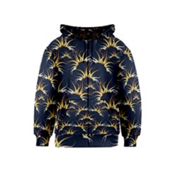 Pearly Pattern Kids  Zipper Hoodie by Nexatart