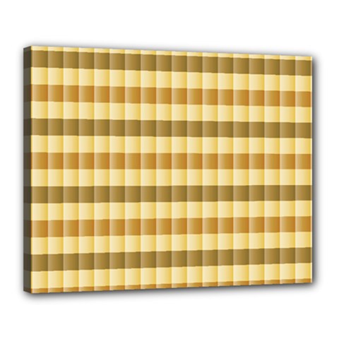 Pattern Grid Squares Texture Canvas 20  X 16 