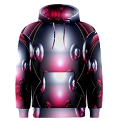 Red 3d  Computer Work Men s Pullover Hoodie