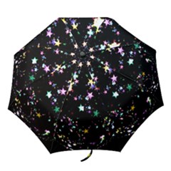 Star Ball About Pile Christmas Folding Umbrellas by Nexatart