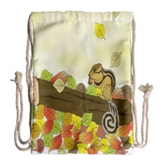 Squirrel Drawstring Bag (large)