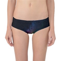 Starry Sky Galaxy Star Milky Way Classic Bikini Bottoms by Nexatart