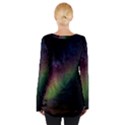 Starry Sky Galaxy Star Milky Way Women s Tie Up Tee View2