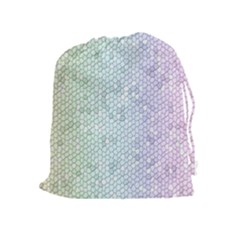 The Background Wallpaper Mosaic Drawstring Pouches (extra Large) by Nexatart