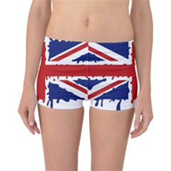 Uk Splat Flag Reversible Bikini Bottoms by Nexatart