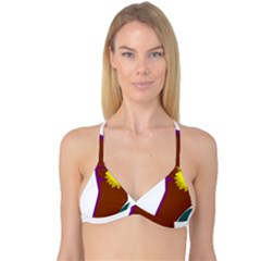 Stiletto  Reversible Tri Bikini Top