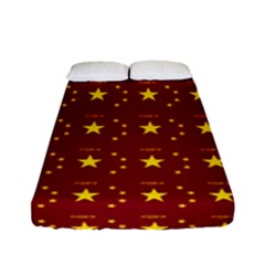 Chinese New Year Pattern Fitted Sheet (full/ Double Size) by dflcprints