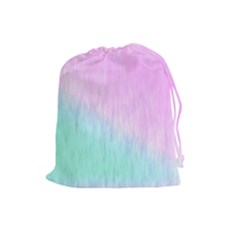 Pink Green Texture                                                       Drawstring Pouch