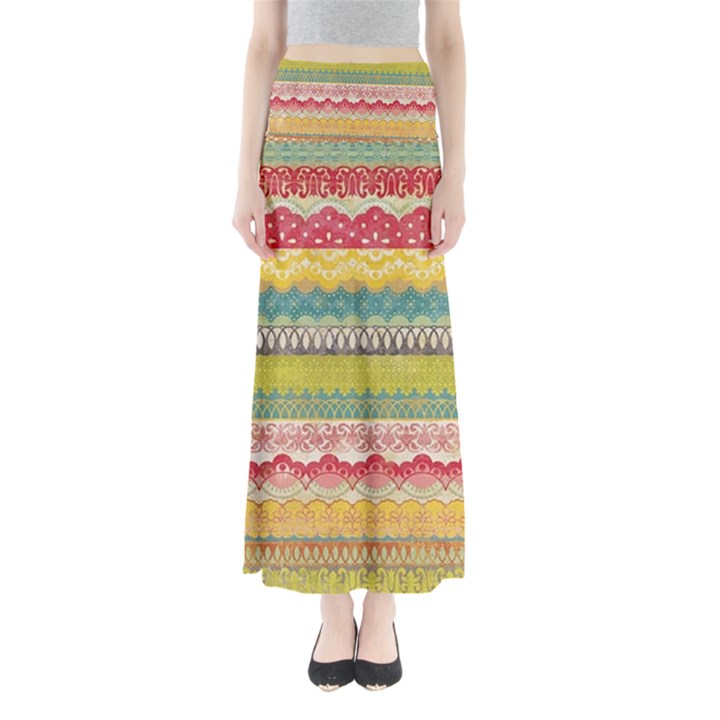 Colorful bohemian Maxi Skirts