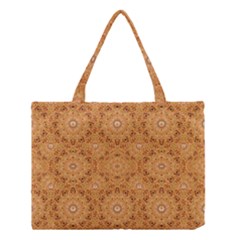 Intricate Modern Baroque Seamless Pattern Medium Tote Bag