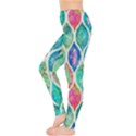 Rainbow moroccan mosaic  Leggings  View3