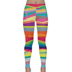 Melting Paint Classic Yoga Leggings by Brittlevirginclothing