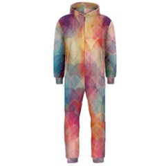 Colorful Light Hooded Jumpsuit (men)  by Brittlevirginclothing