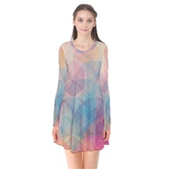 Colorful Light Flare Dress by Brittlevirginclothing