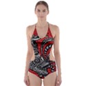 Year of the Rooster Cut-Out One Piece Swimsuit View1