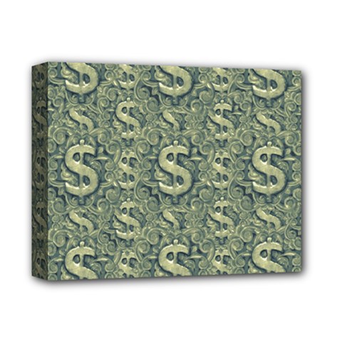 Money Symbol Ornament Deluxe Canvas 14  X 11 